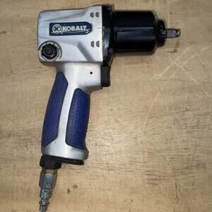 Used Kobalt 1/2-in Air Impact Wrench Pneumatic Tool F/R Control